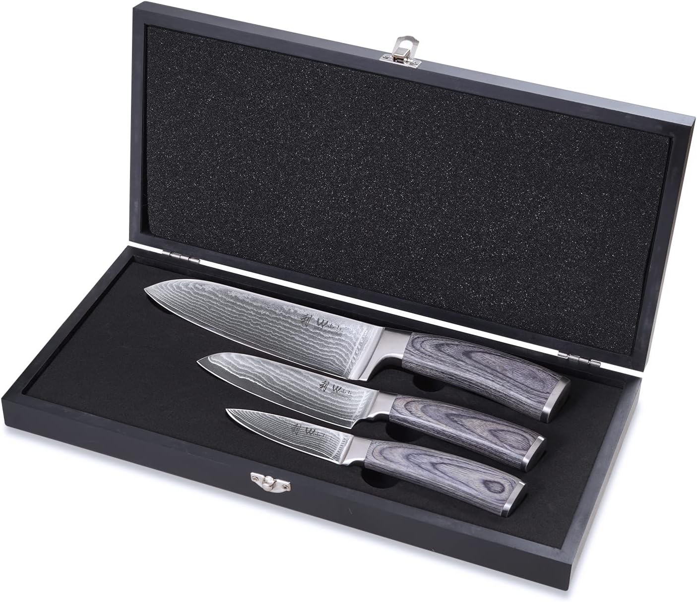 Damastmesser-Set, 3er Set EDIS Serie