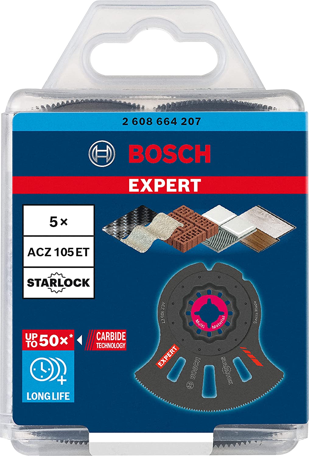 Expert Carbide Segmentsägeblatt ACZ 105 ET MultiMaterial