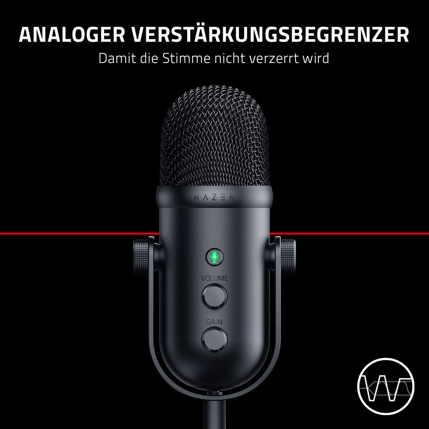 Seiren V2 Pro, Mikrofon