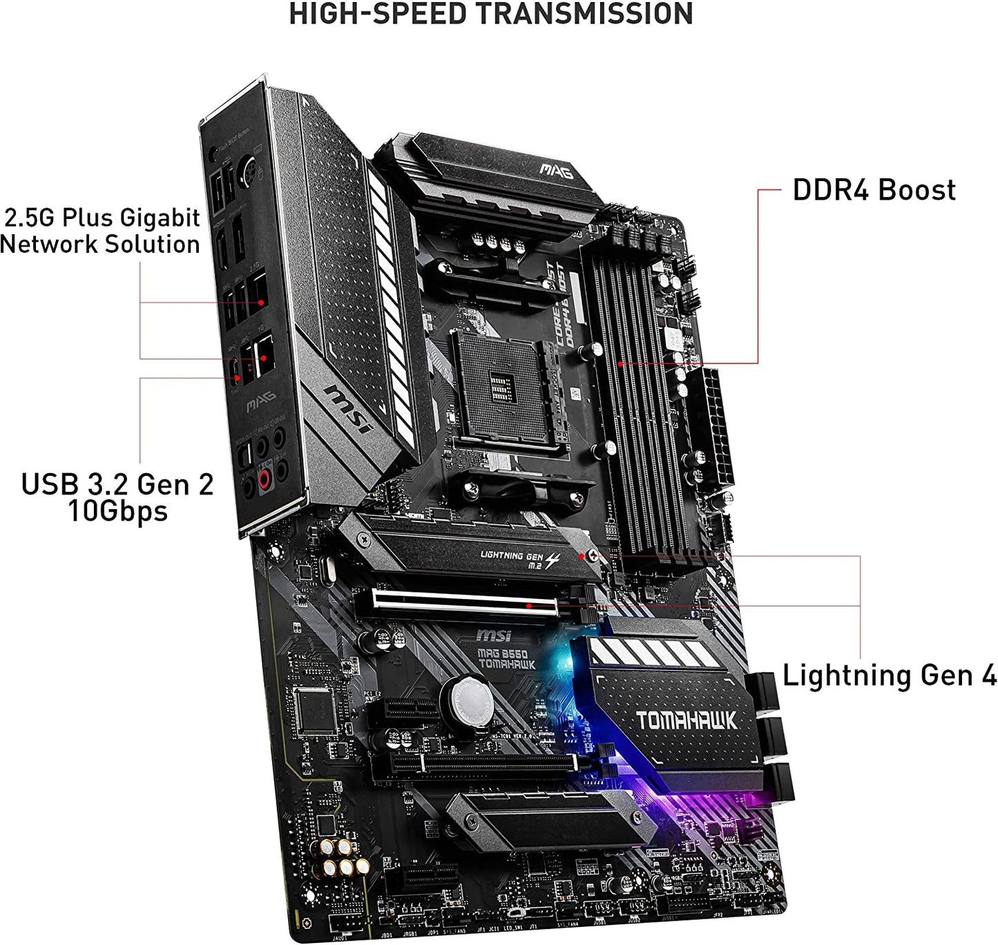 MAG B550 TOMAHAWK, Mainboard