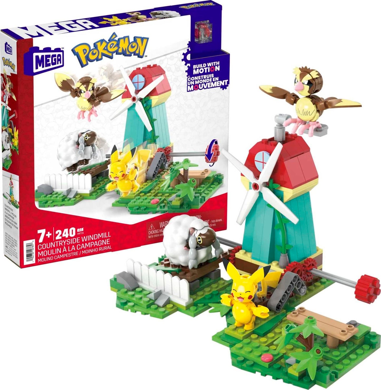Pokémon - Windmühlen-Farm, Konstruktionsspielzeug