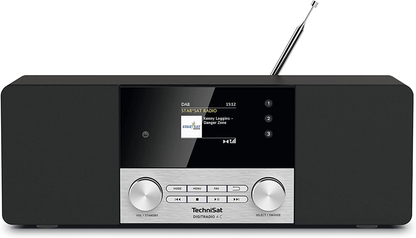 DIGITRADIO 4 C, Standard Schwarz