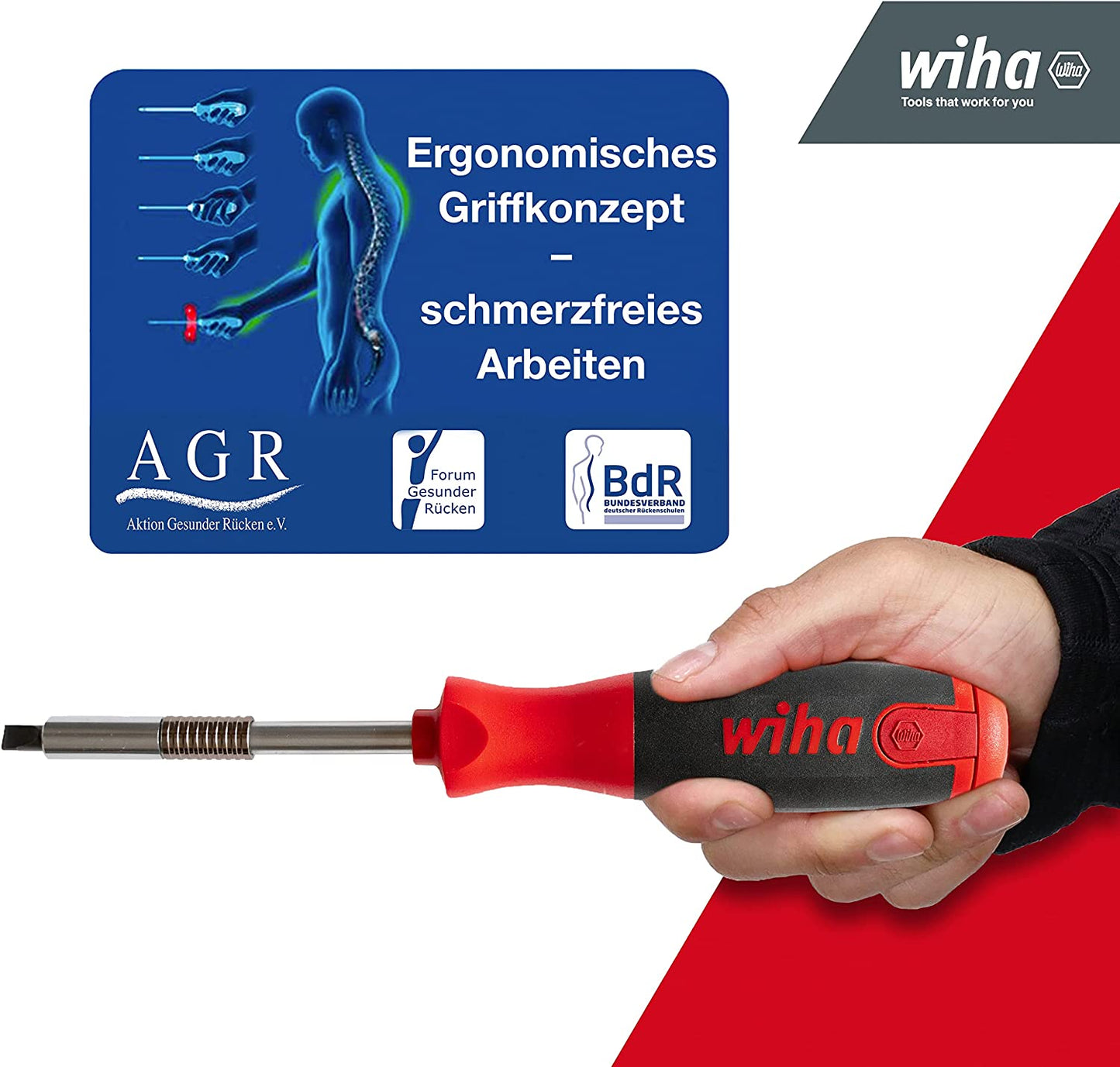 Schraubendreher mit Bit Magazin LiftUp 26one