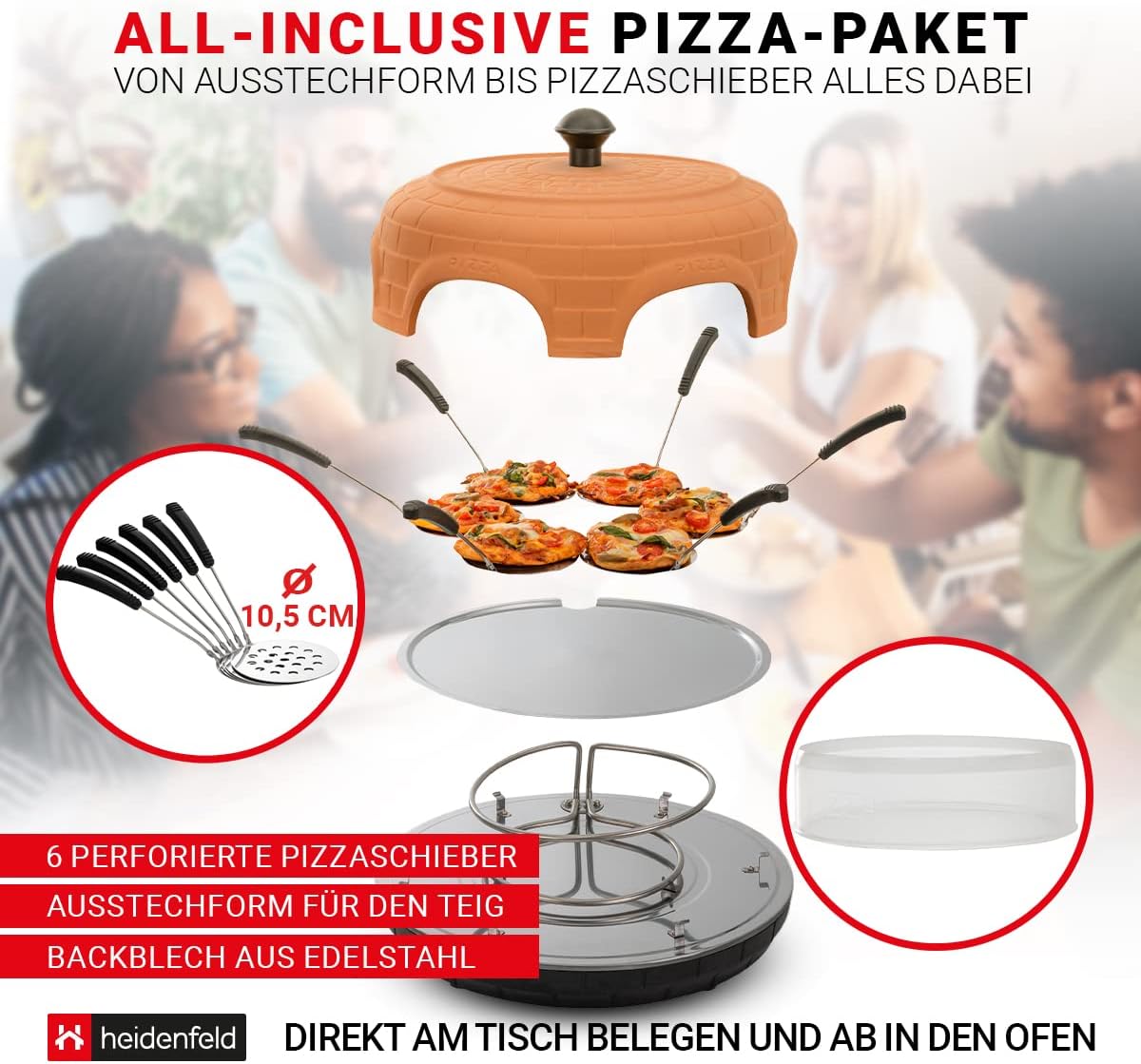 Pizzamaker, Terracotta