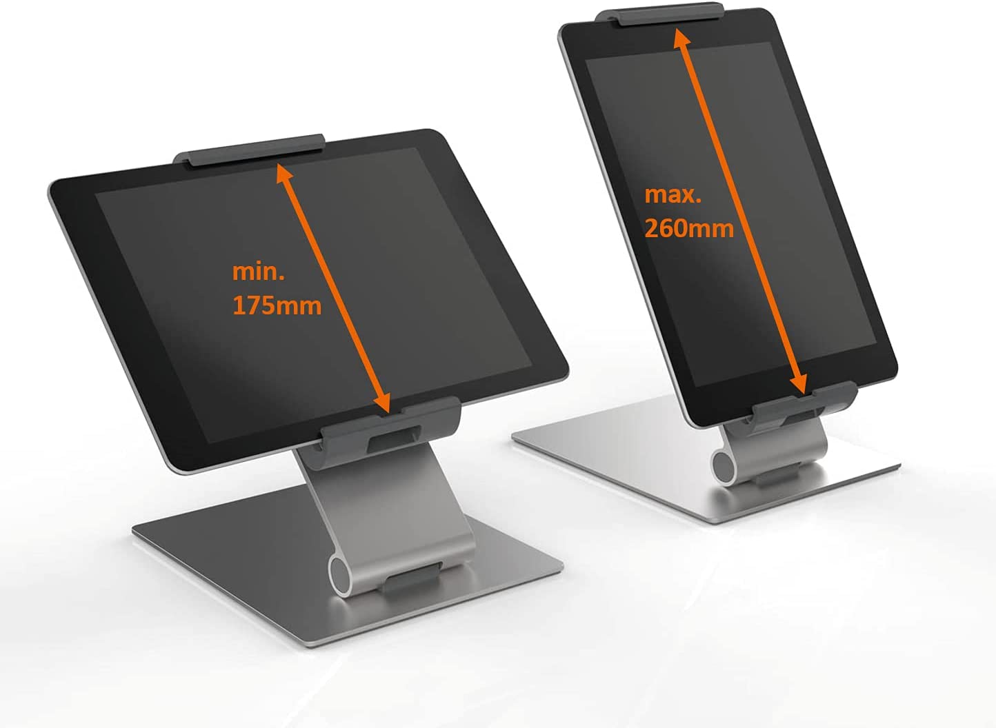 Tablethalter, 7-13 Zoll, ohne Hülle, Tischständer