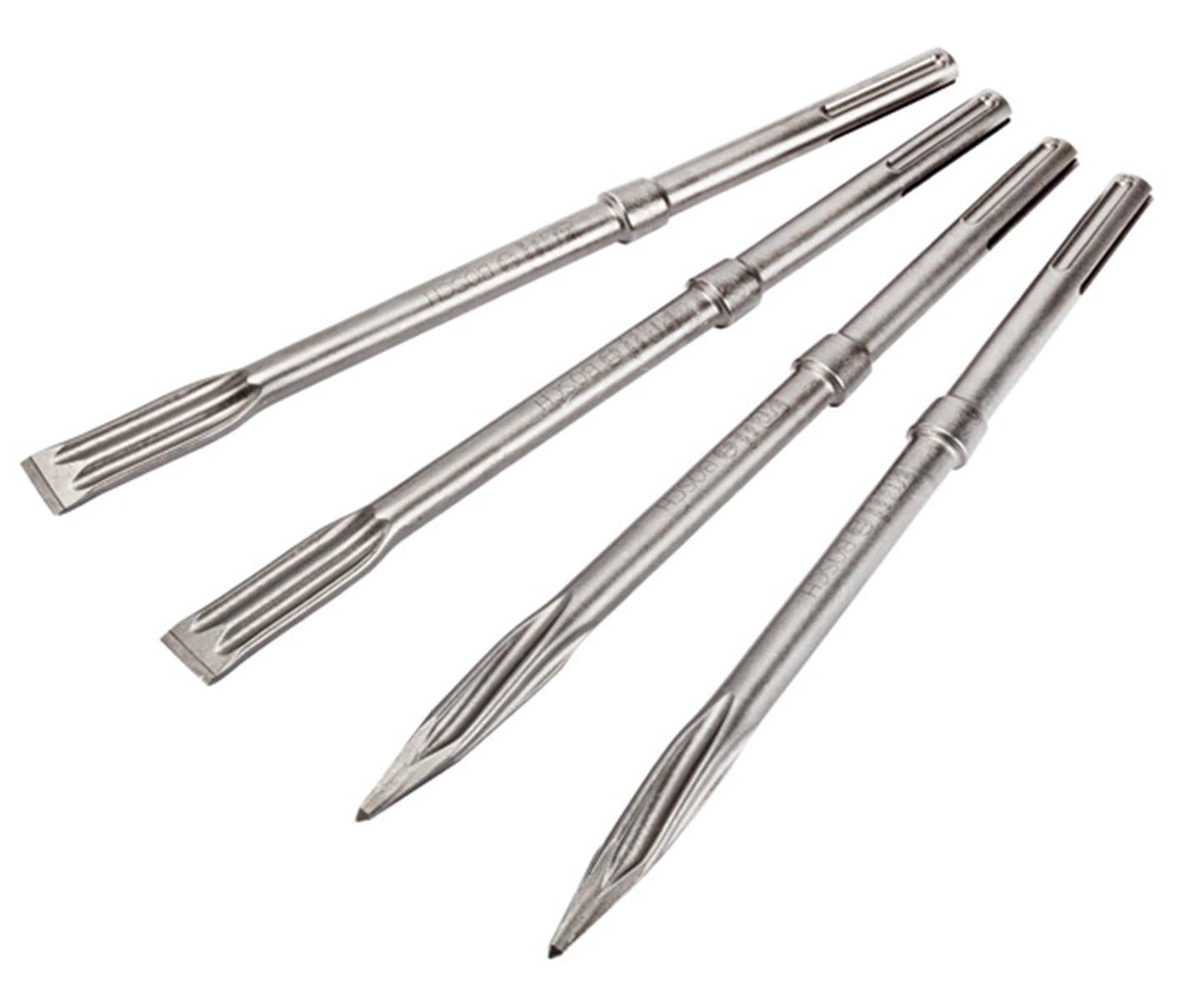 Meissel-Satz RTec, SDS-max, 4-teilig