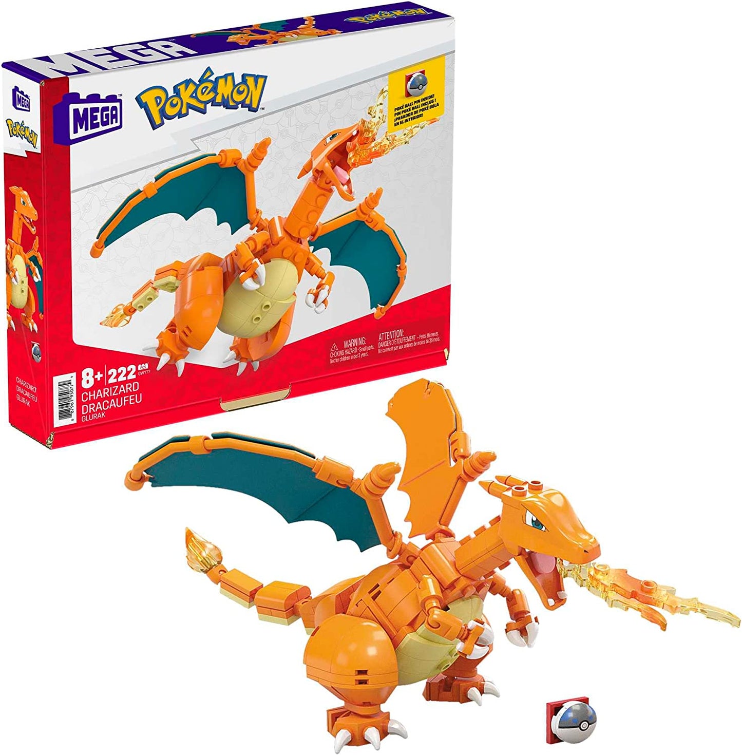 Pokémon Glurak, Konstruktionsspielzeug