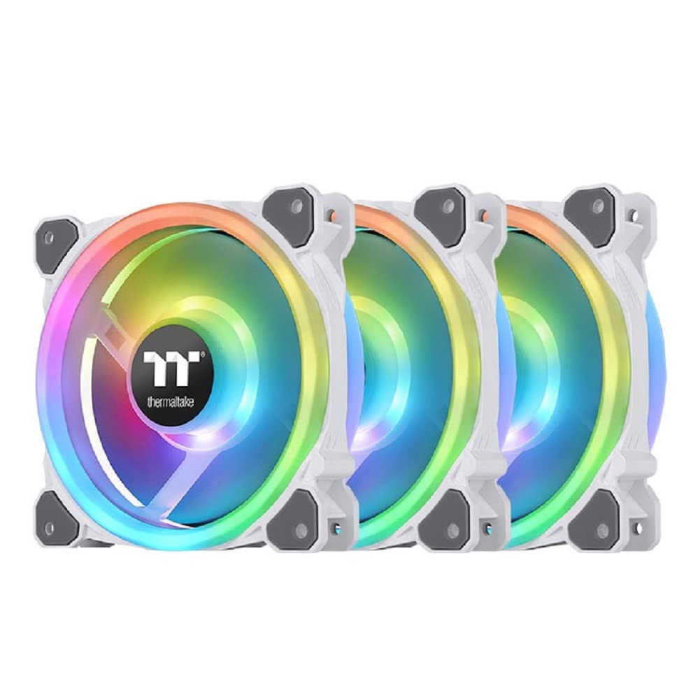 Riing Trio 12 RGB Radiator Fan White TT Premium Edition, Gehäuselüfter