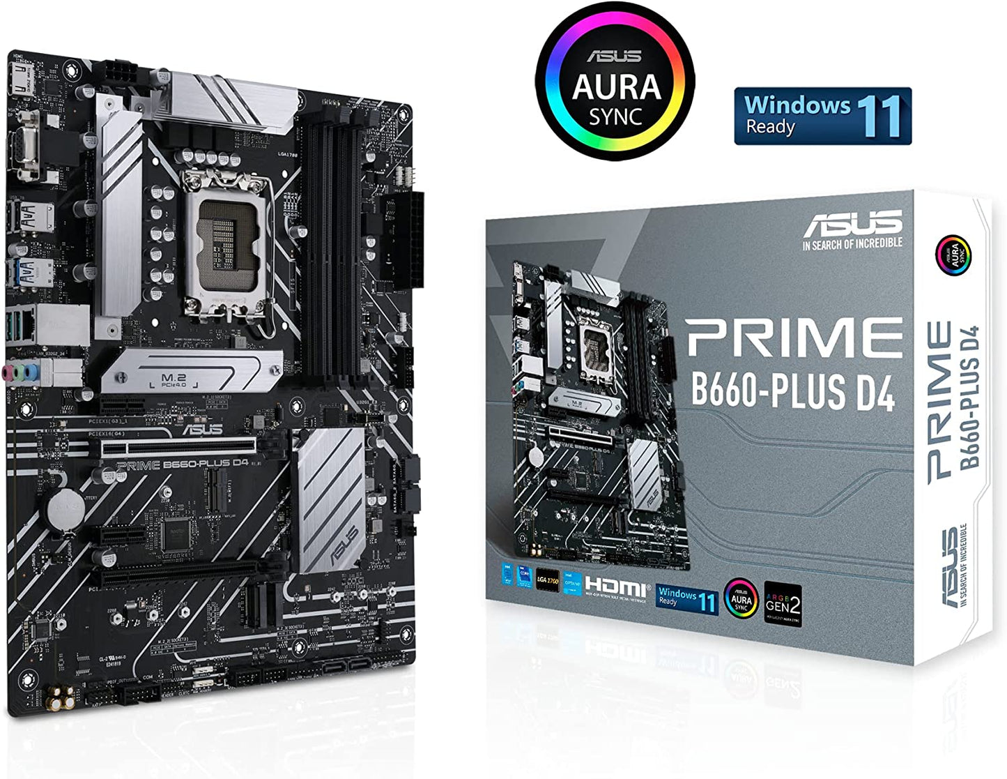 PRIME B660-PLUS D4, Mainboard