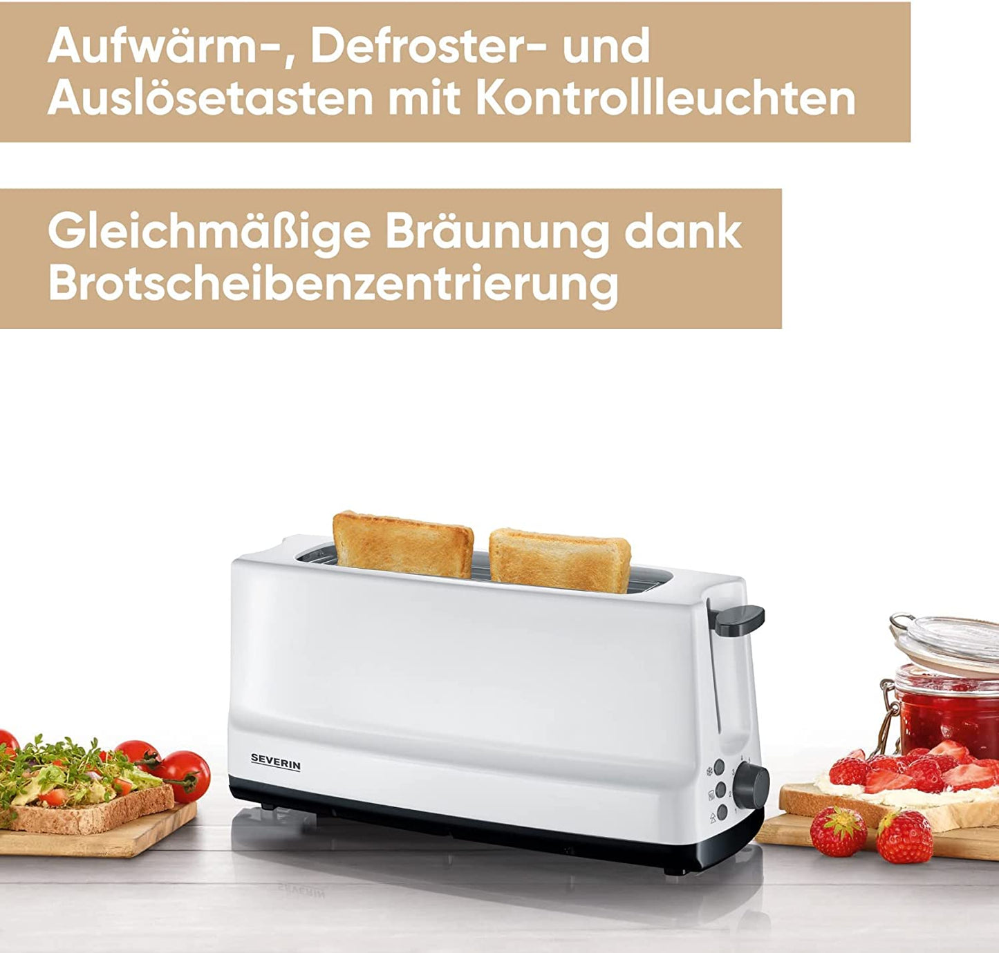 Automatik-Langschlitztoaster Start AT 2232