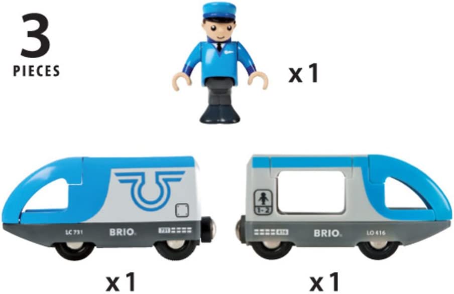 World Blauer Reisezug, Spielfahrzeug
