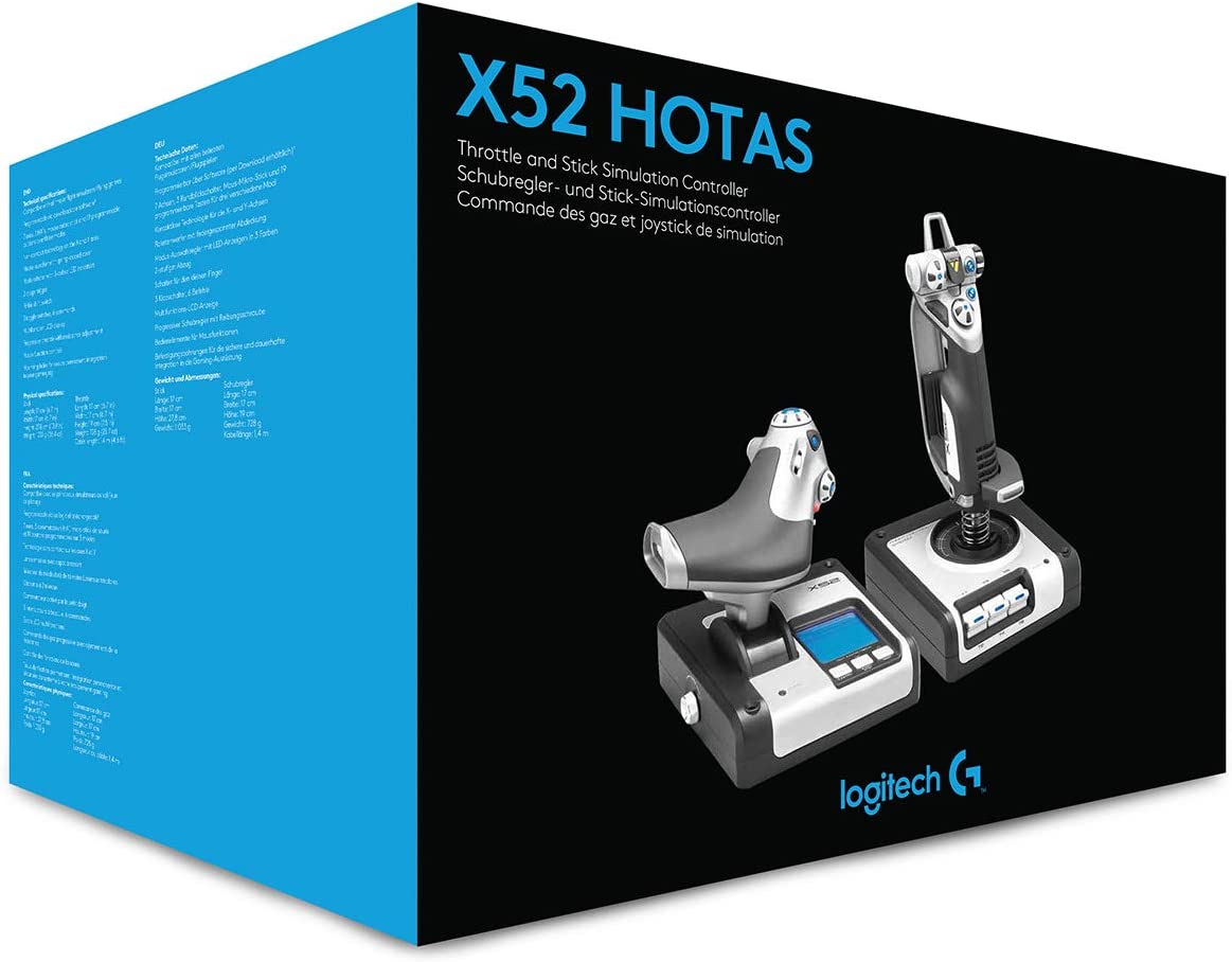 G Saitek X52 FLIGHT Control System, Hotas