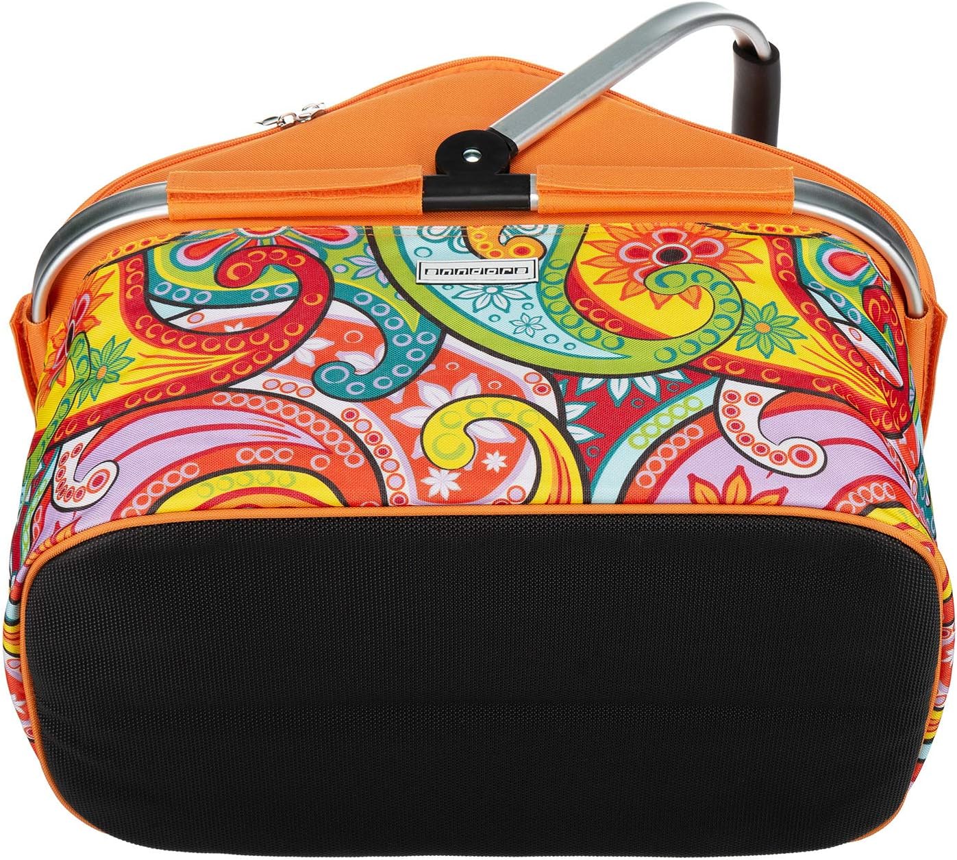 Picknick Kühlkorb, Iso: Paisley Orange