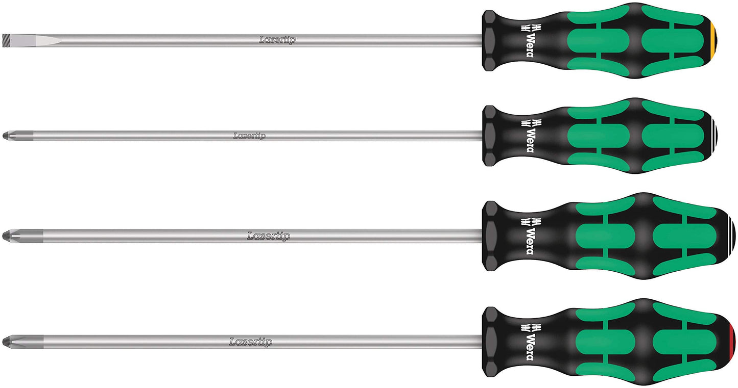 335/350/355/4 Schraubendrehersatz Kraftform Plus, lang