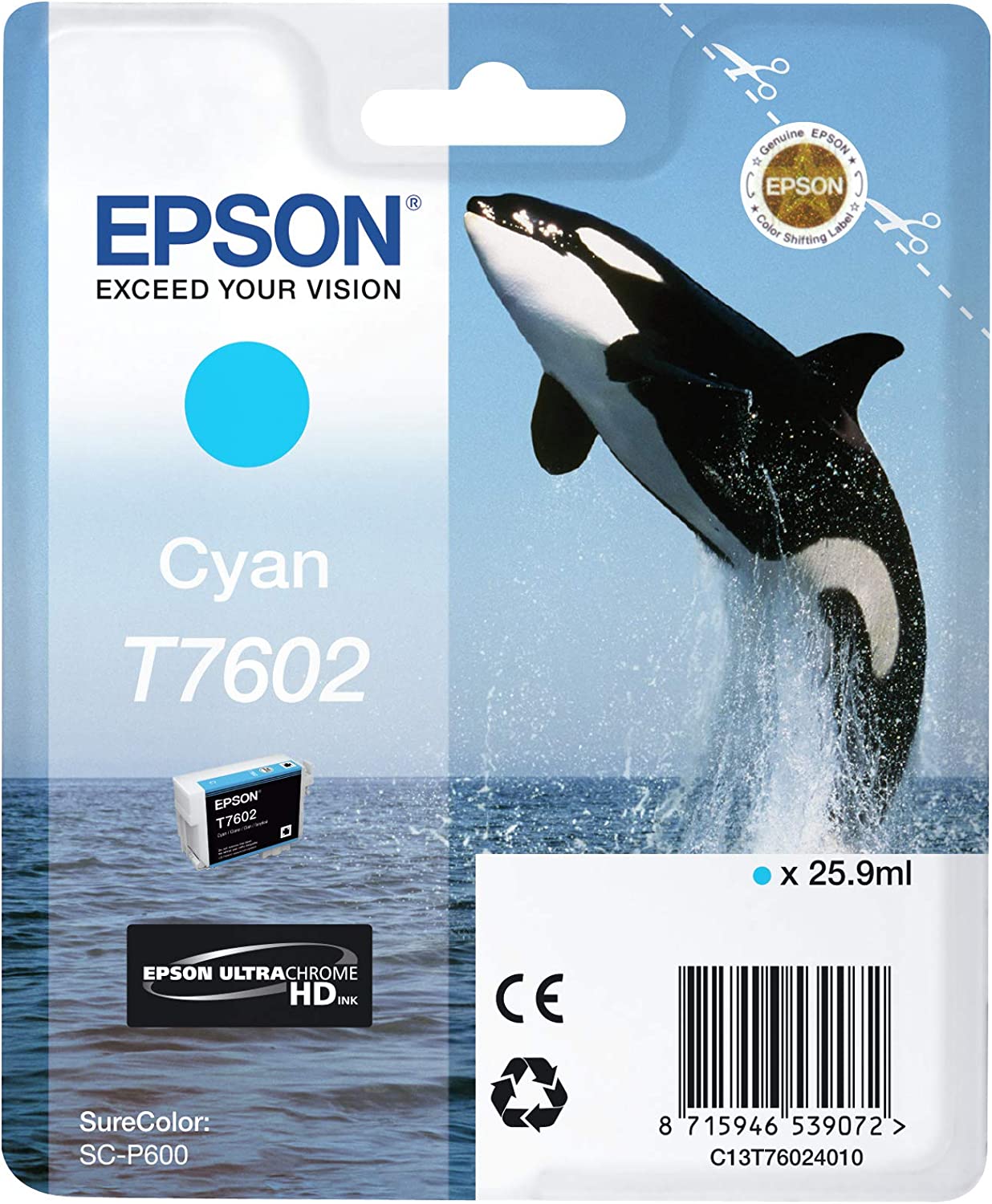 Tinte cyan C13T76024010