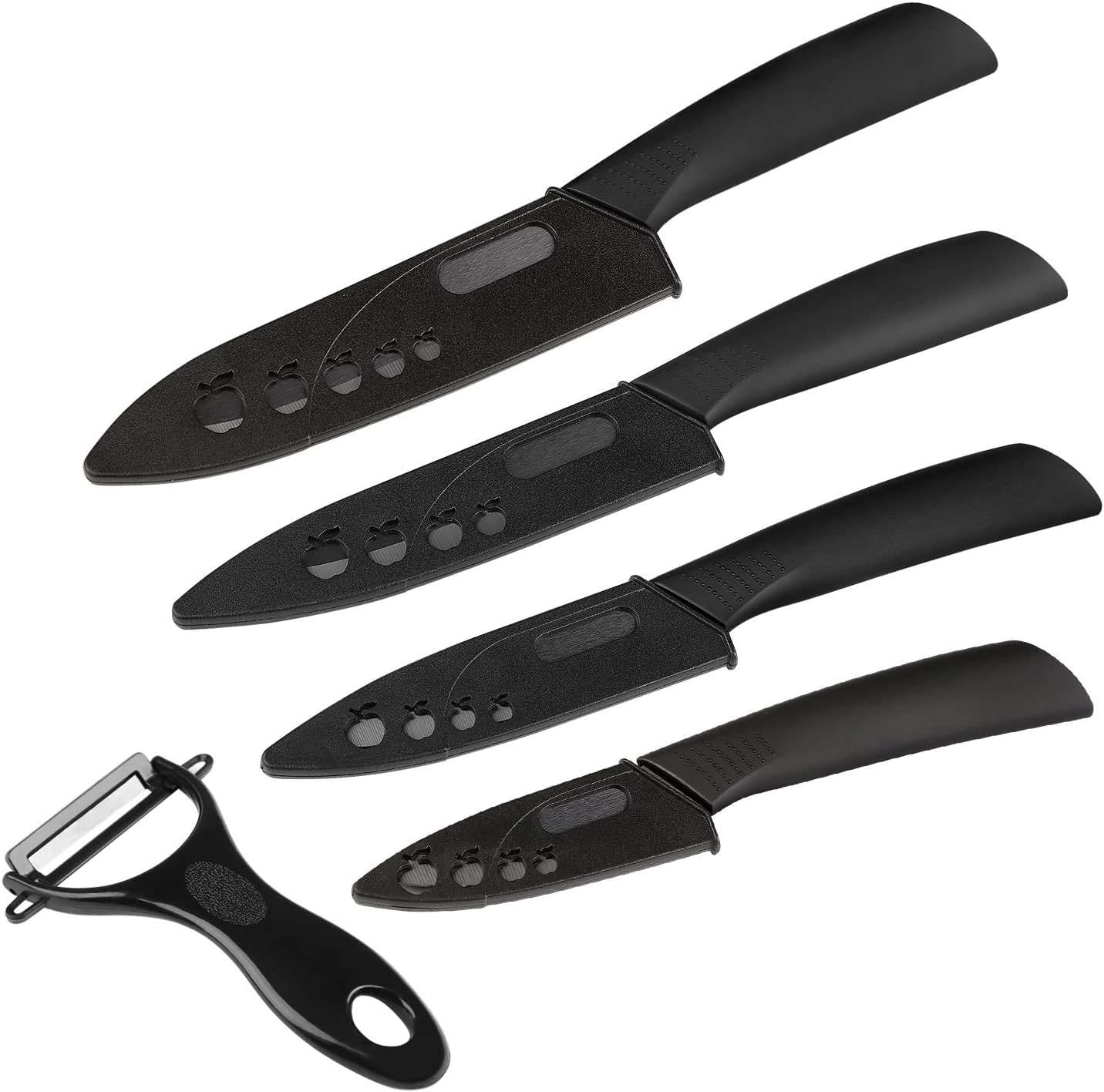 Messer Set, Schwarz
