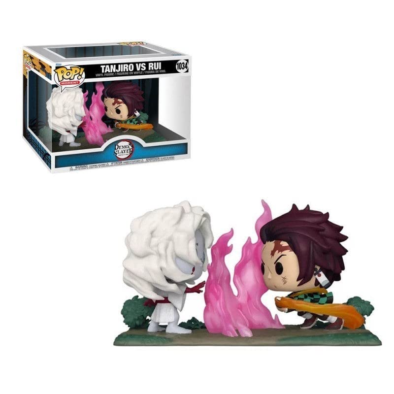 POP! Moments Demon Slayer - Tanjiro vs. Rui, Spielfigur