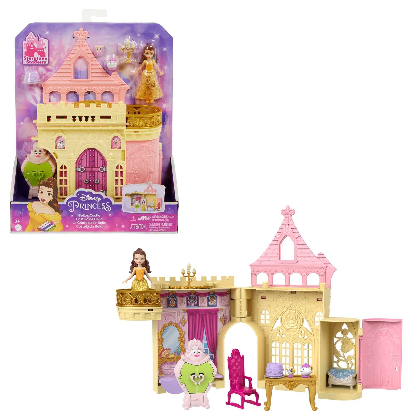 Disney Prinzessin Belle´s Magical Surprise Castle Playset, Spielgebäude