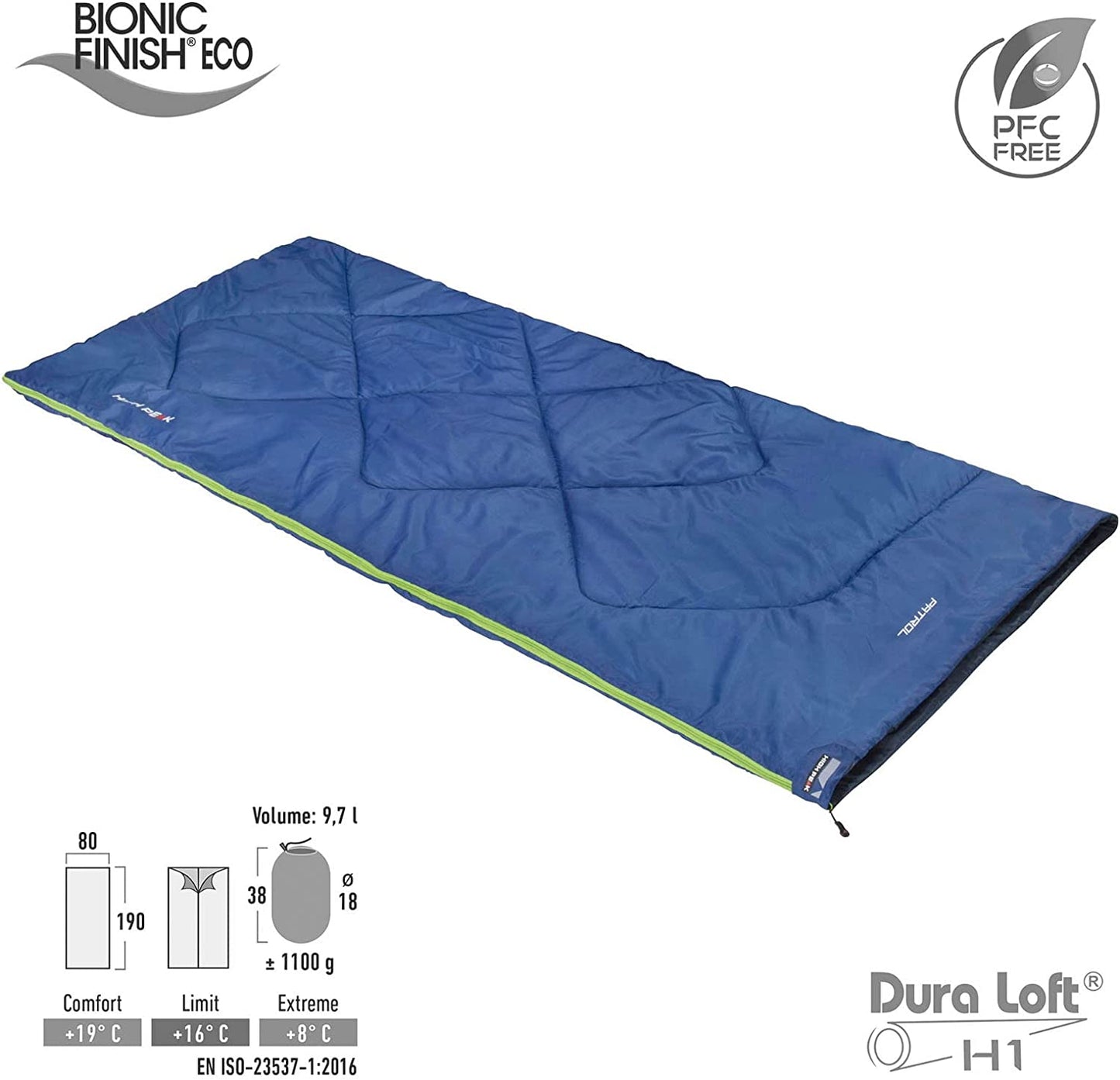 Patrol, Schlafsack