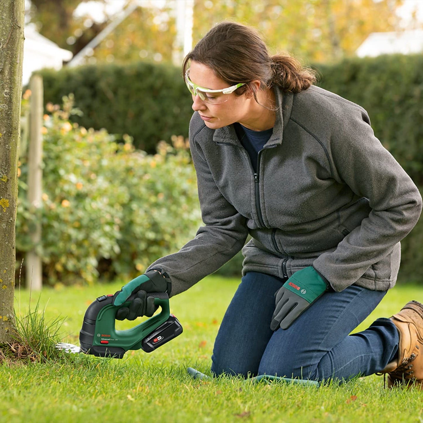 Akku-Strauch und Grasschere Advancedshear 18-10 Solo, Grasschere 18 Volt | Ohne Akku