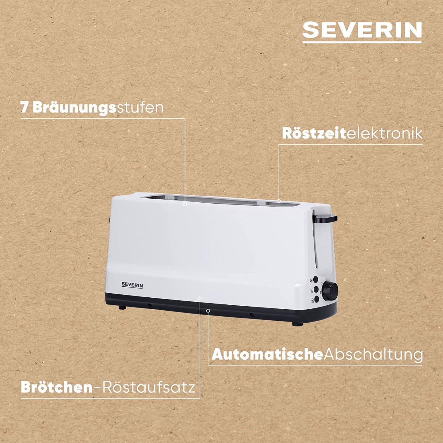 Automatik-Langschlitztoaster Start AT 2232