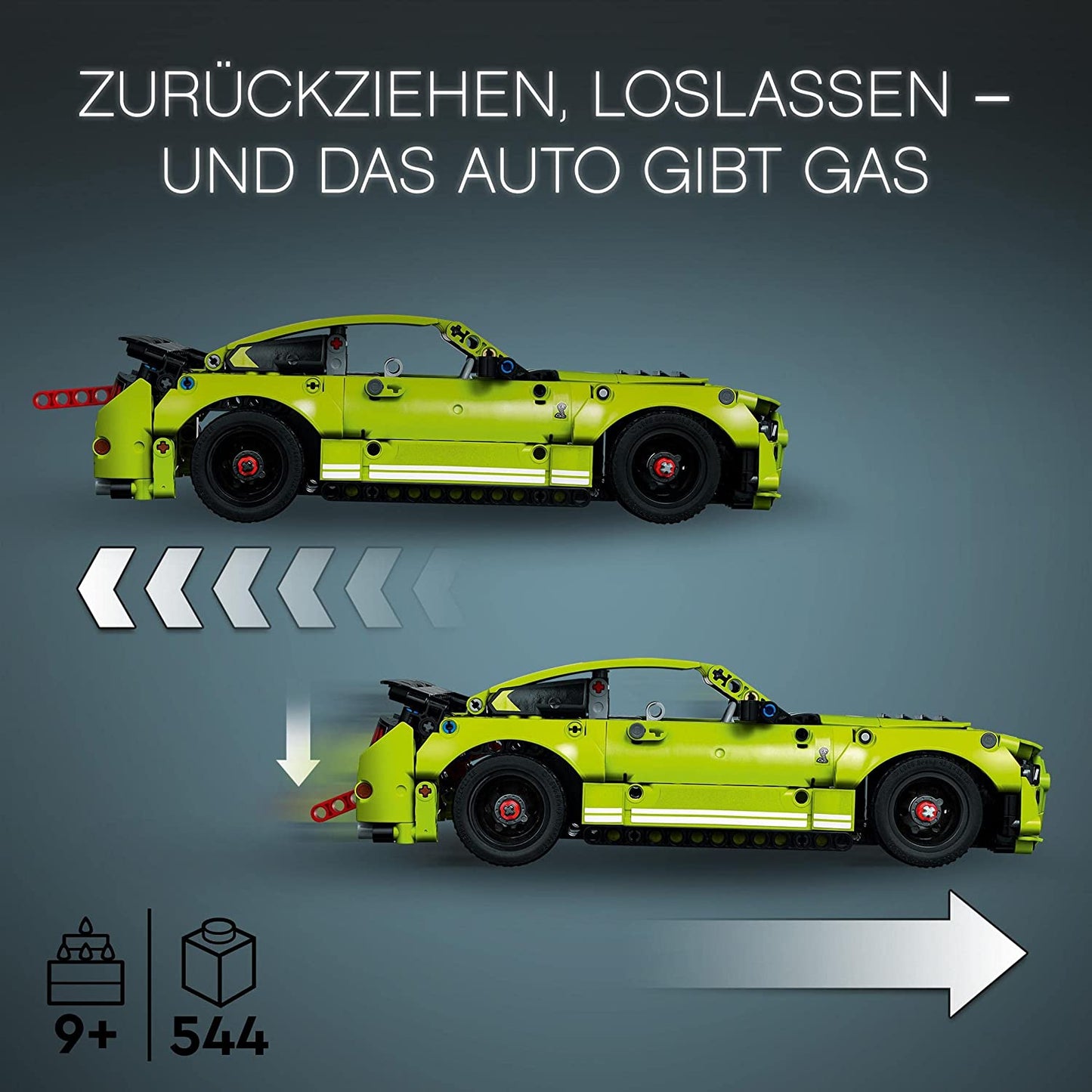 42138 Technic Ford Mustang Shelby GT500, Konstruktionsspielzeug