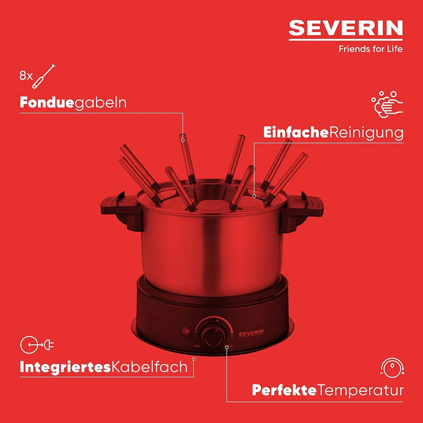 FO 2470, Fondue, Fondue-Set