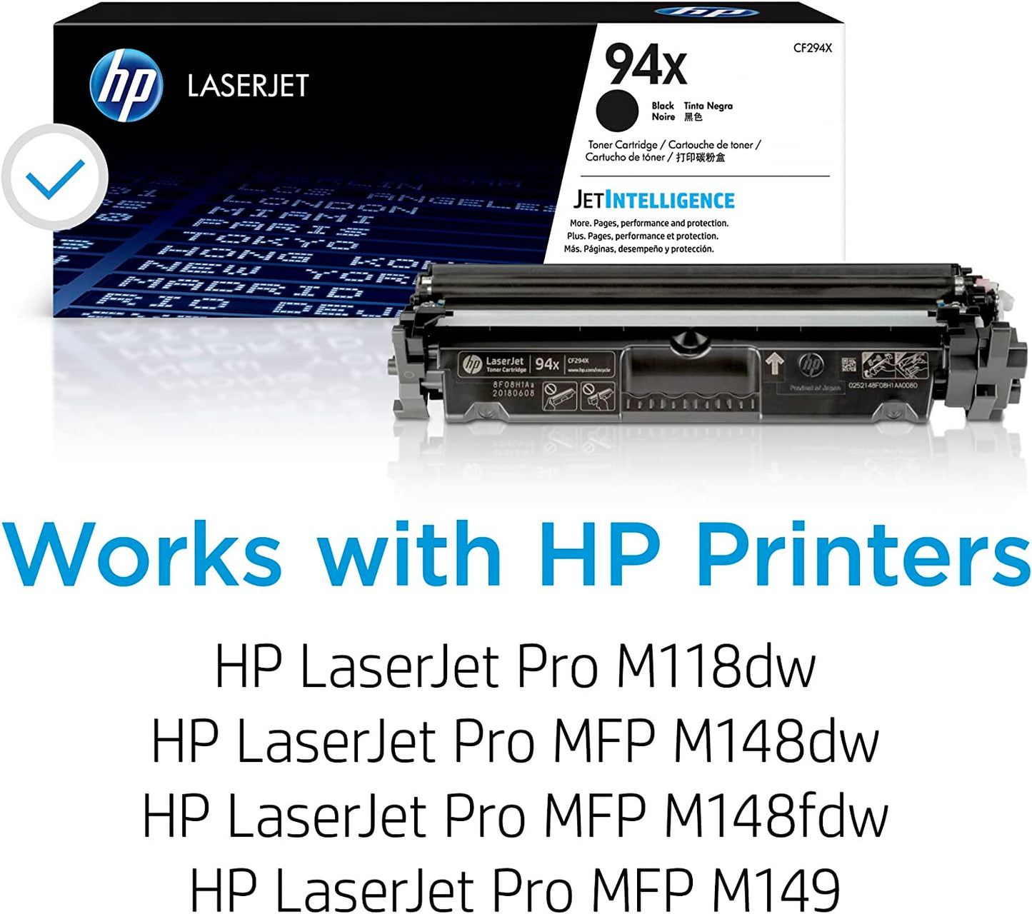 Toner schwarz 94X (CF294X)