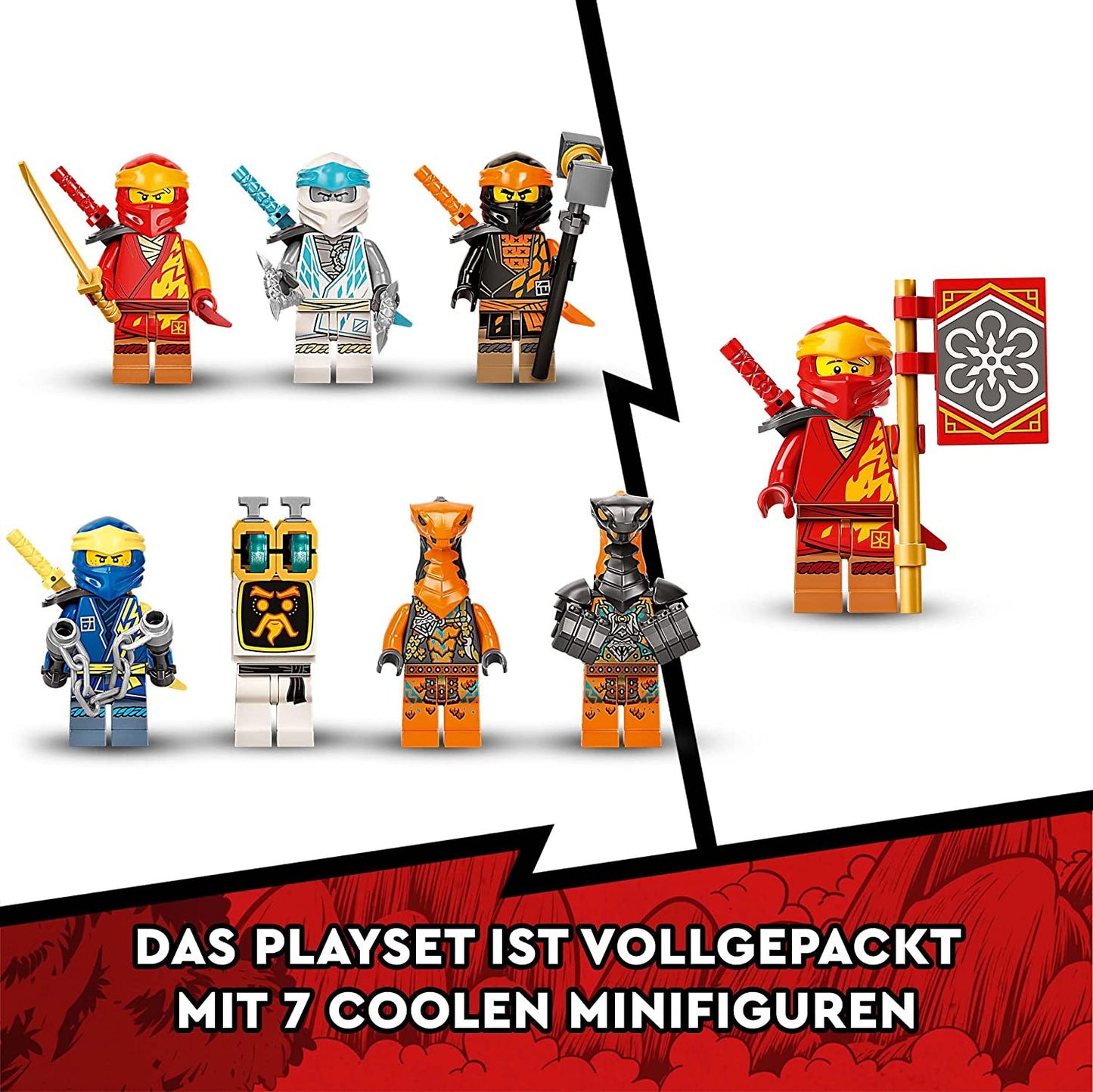 71765 NINJAGO Ultrakombi-Ninja-Mech, Konstruktionsspielzeug