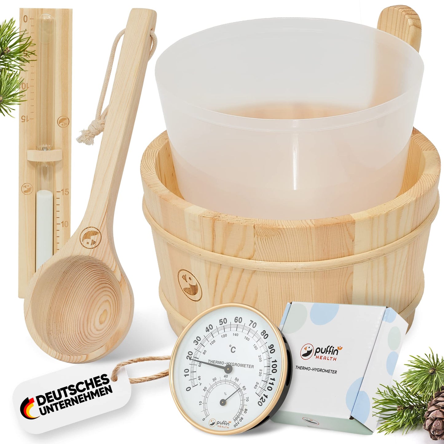 Sauna Zubehör Set