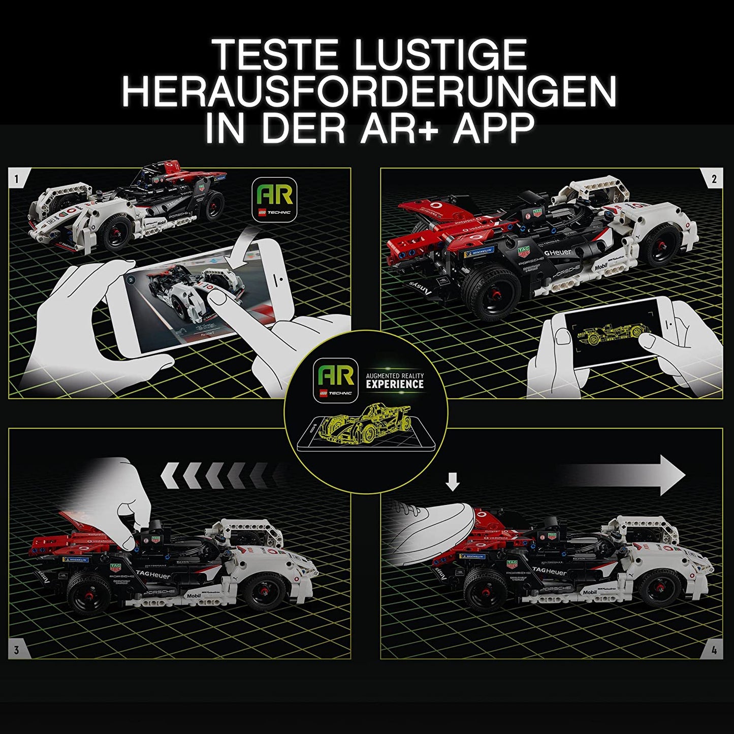 42137 Technic Formula E Porsche 99X Electric, Konstruktionsspielzeug