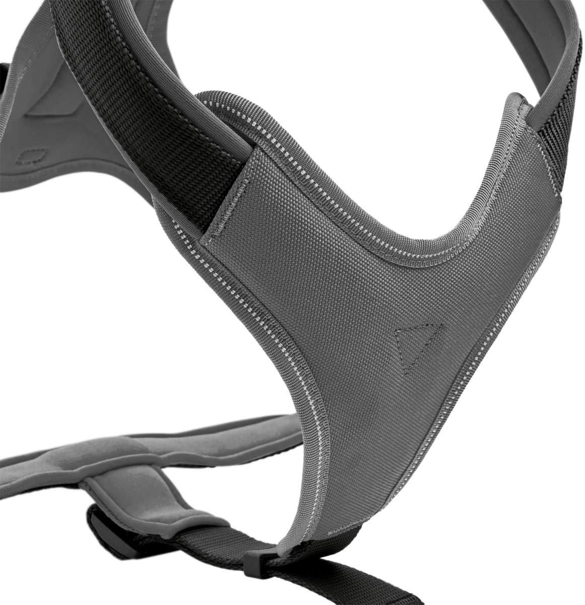 Hundegeschirr, schwarz/grau 53 - 65 cm