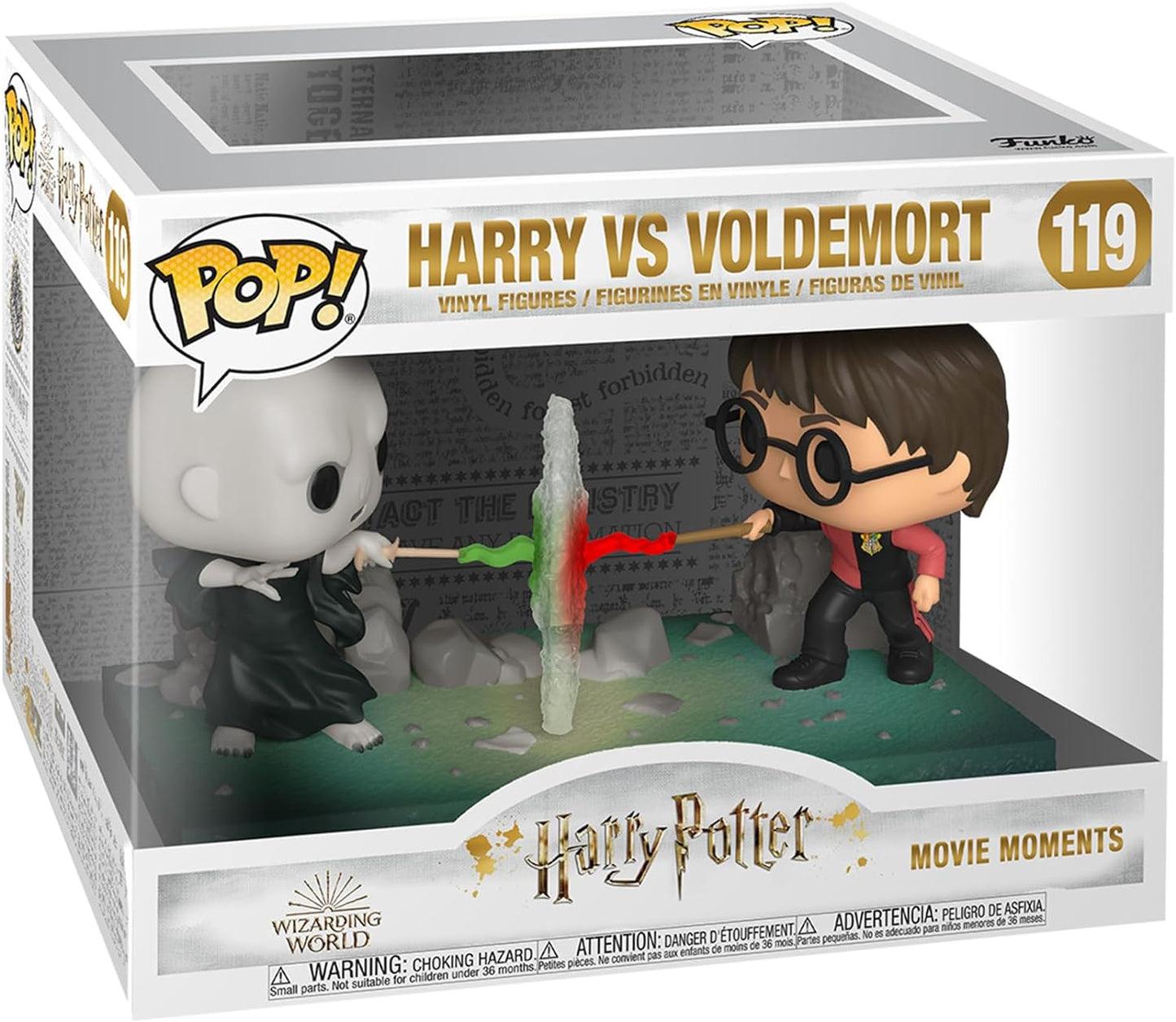 POP! Moments Harry Potter - Harry vs. Voldemort, Spielfigur, POP! Moment