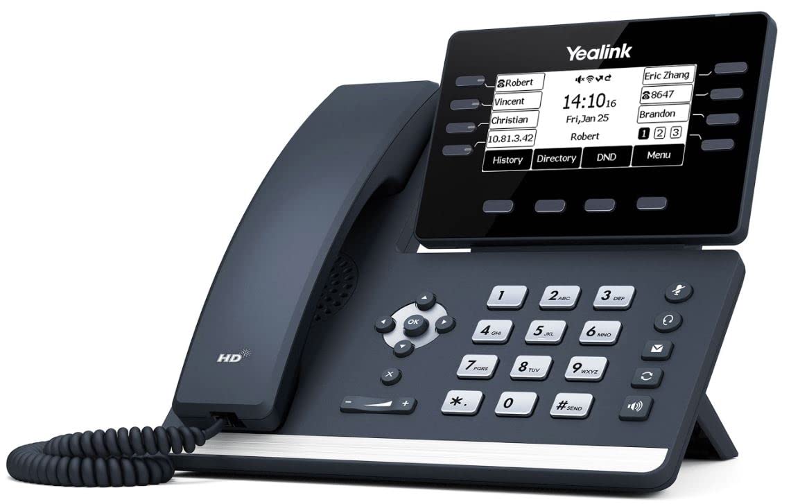 SIP-T53W, VoIP-Telefon