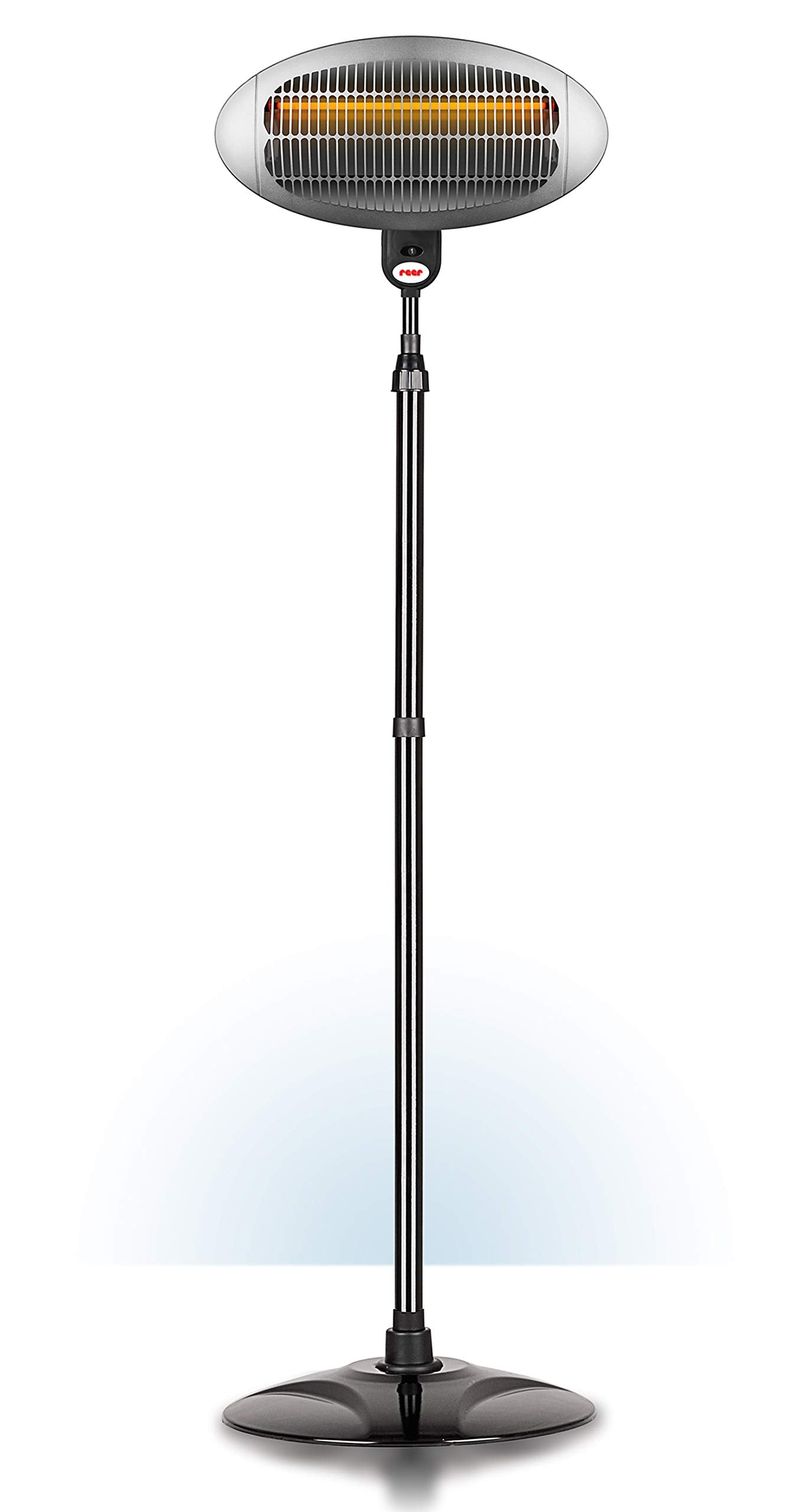 Wickeltischheizstrahler mit Ständer