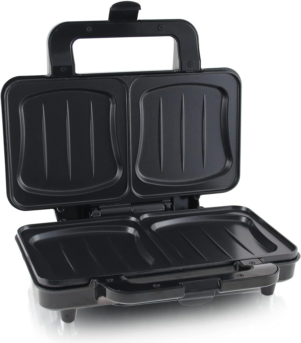 XXL Sandwichmaker, A Muschelform (verbesserte Beschichtung), Single