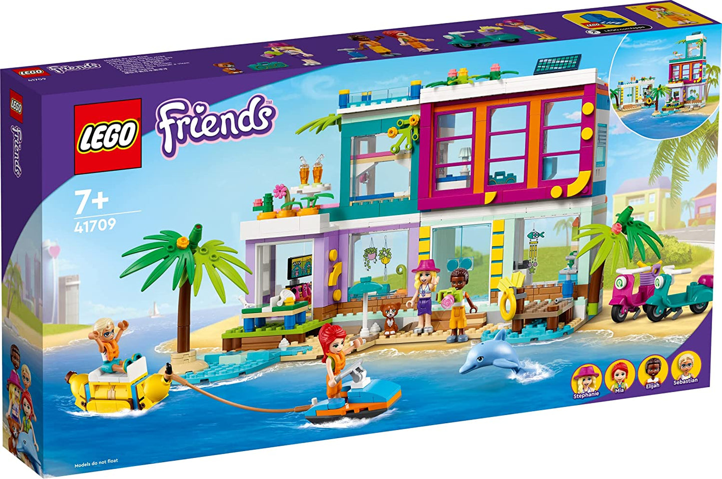 41709 Friends Ferienhaus am Strand, Konstruktionsspielzeug