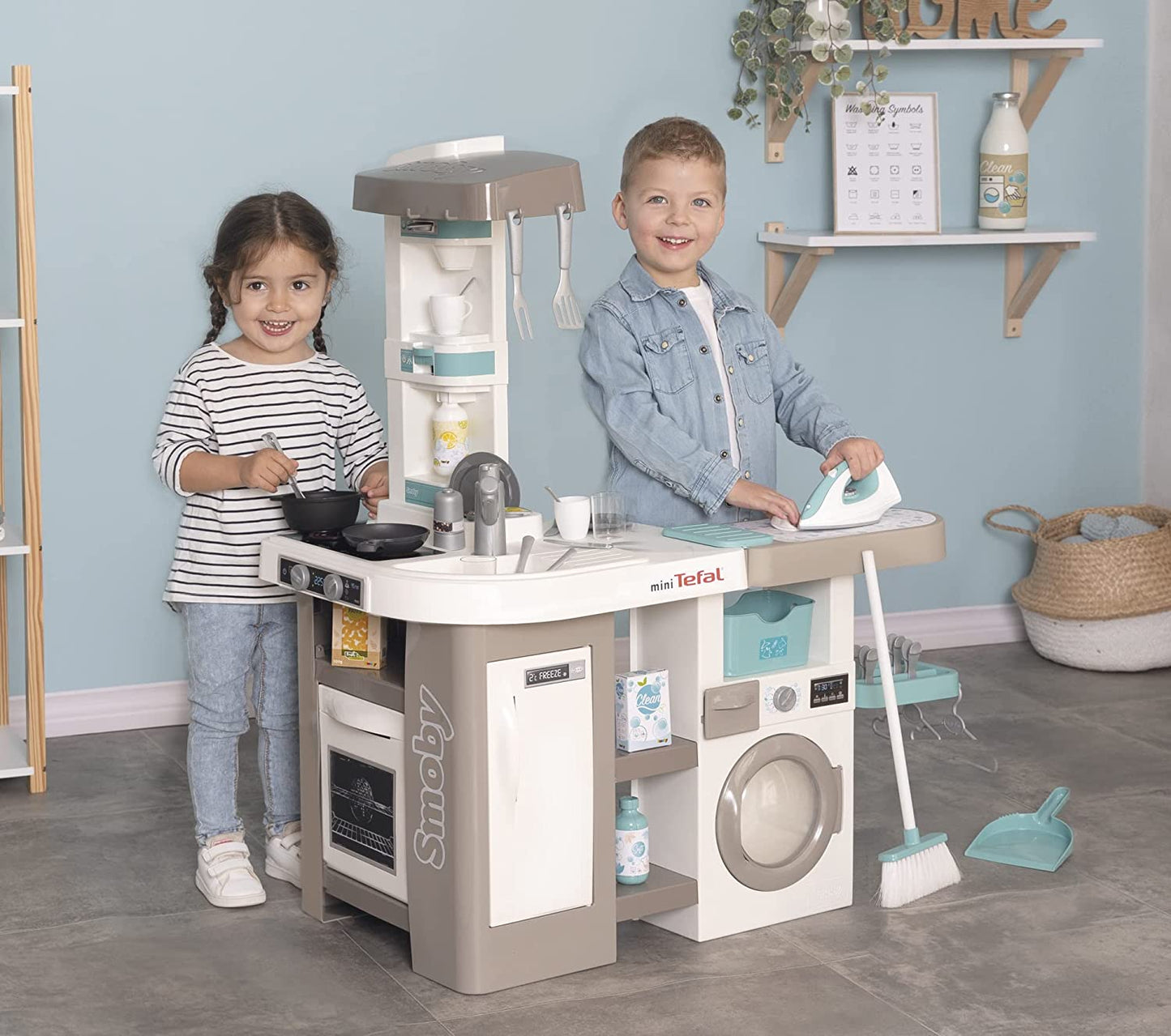 Tefal Studio Küche mit Waschmaschine, Spielküche