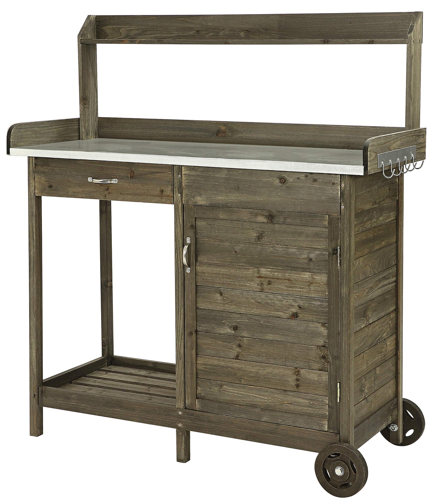 Holzpflanztisch