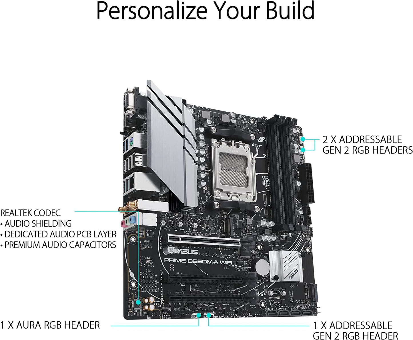 PRIME B650M-A WIFI II, Mainboard