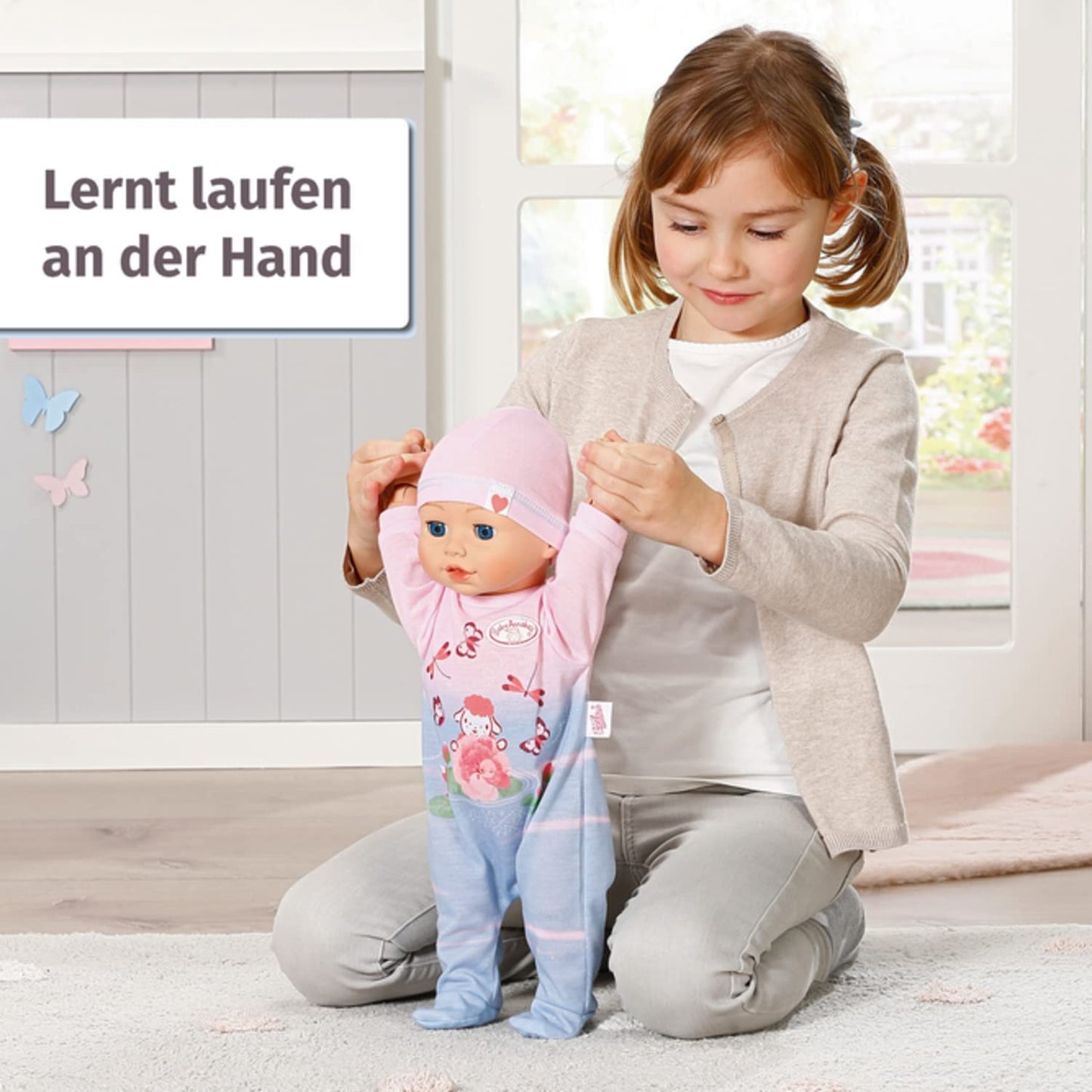 Baby Annabell® Lilly lernt laufen, Puppe