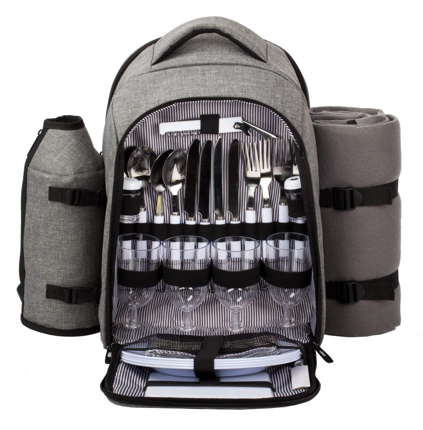 Picknickrucksack EU-3263, Grau