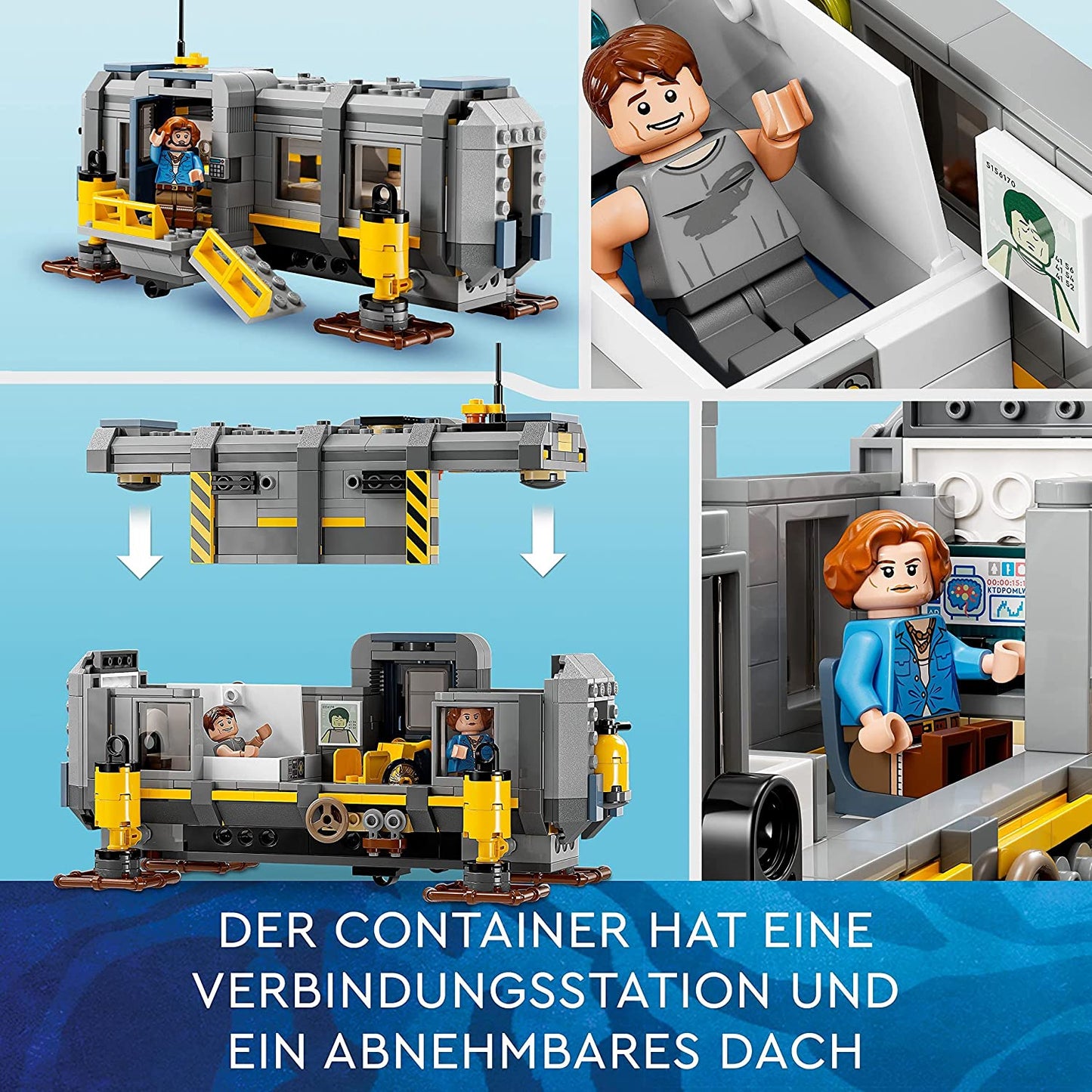 75573 Avatar Schwebende Berge: Site 26 und RDA Samson, Konstruktionsspielzeug