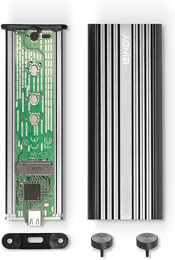 USB 3.2 Gen 2x2 NVMe M.2 SSD, Laufwerksgehäuse