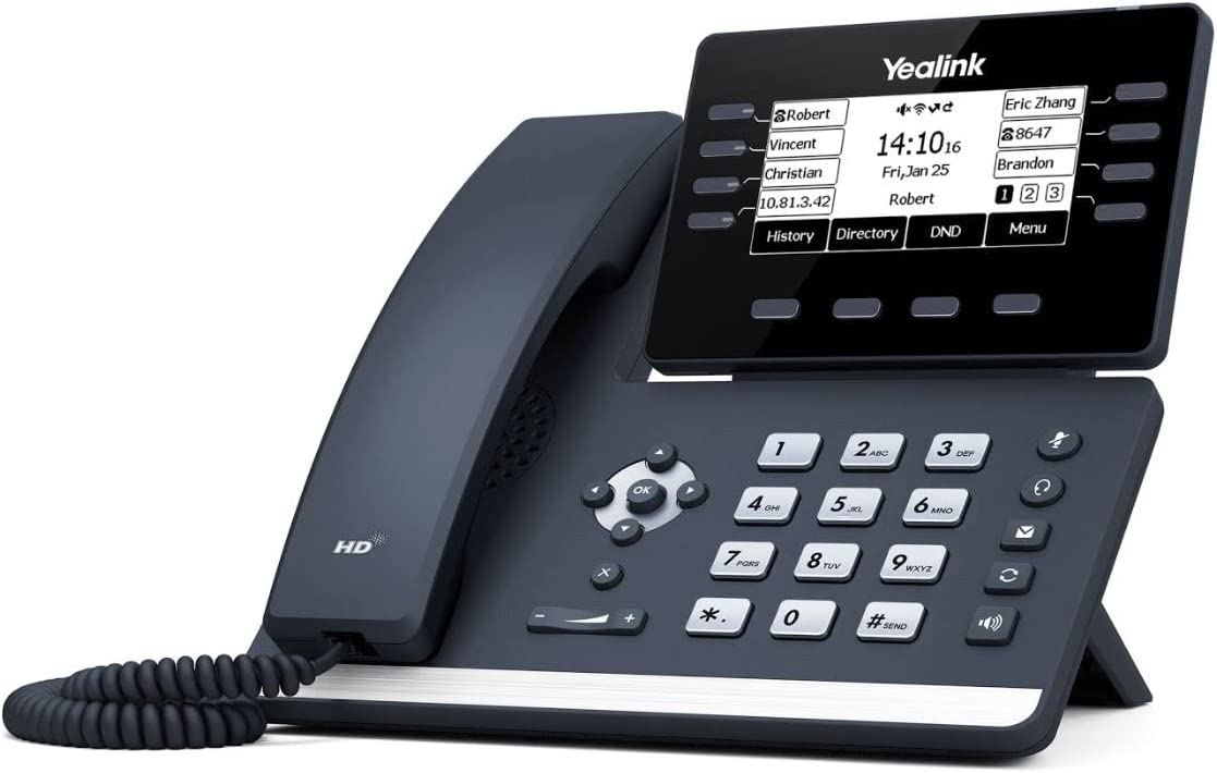 SIP-T53W, VoIP-Telefon