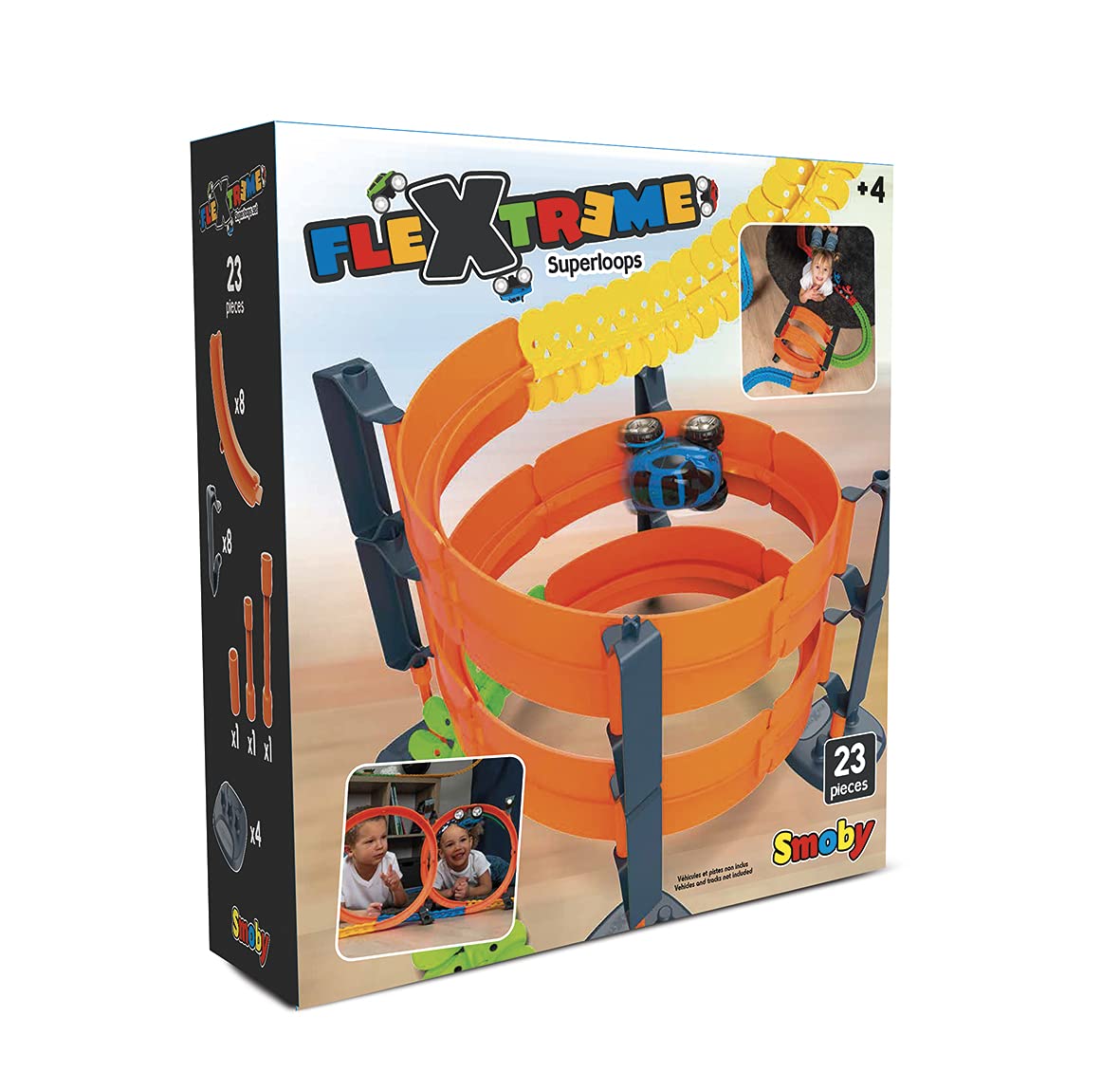 Smoby Flextreme Superlooping Set, Rennbahn
