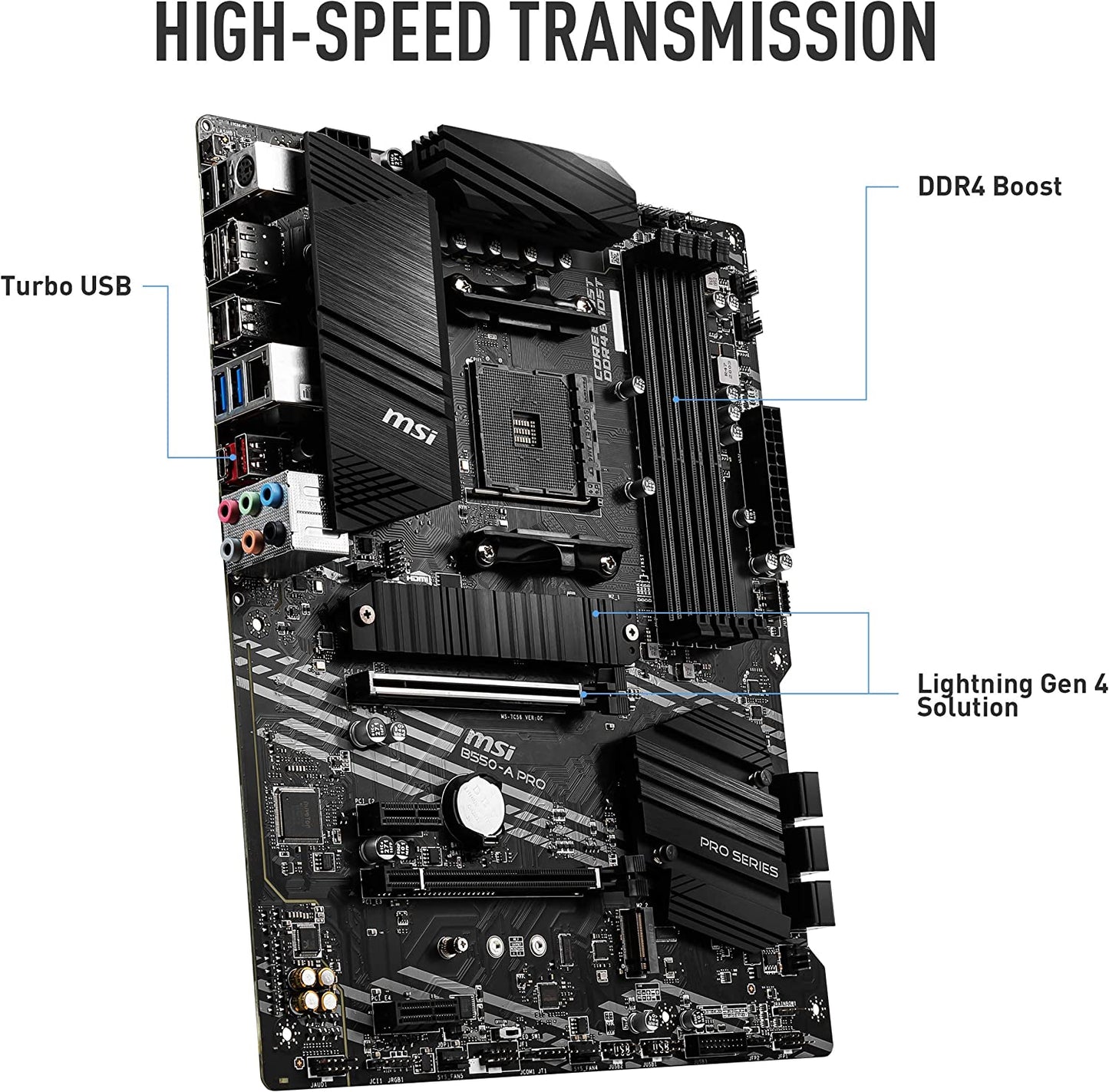 B550-A PRO, Mainboard