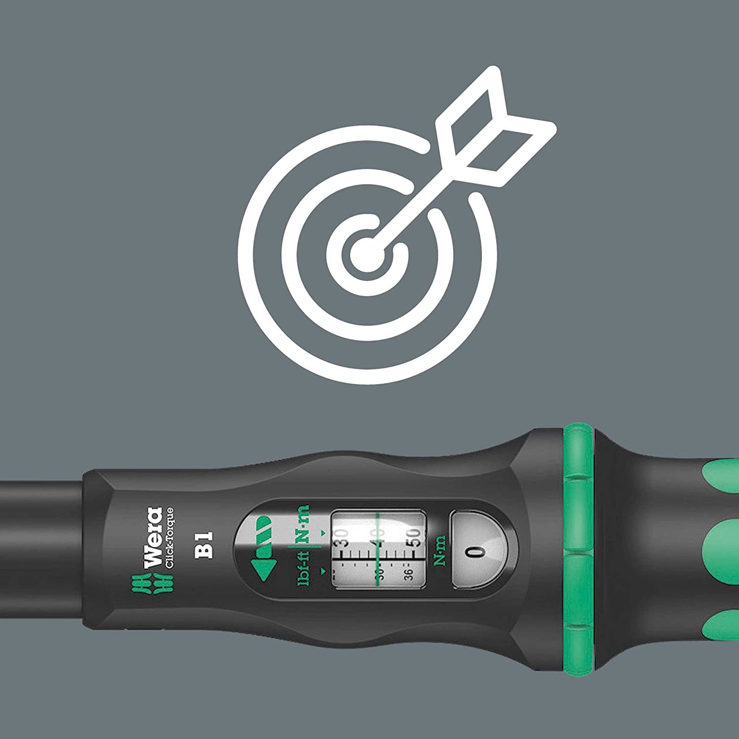Drehmomentschlüssel mit Umschaltknarre Click-Torque B 1