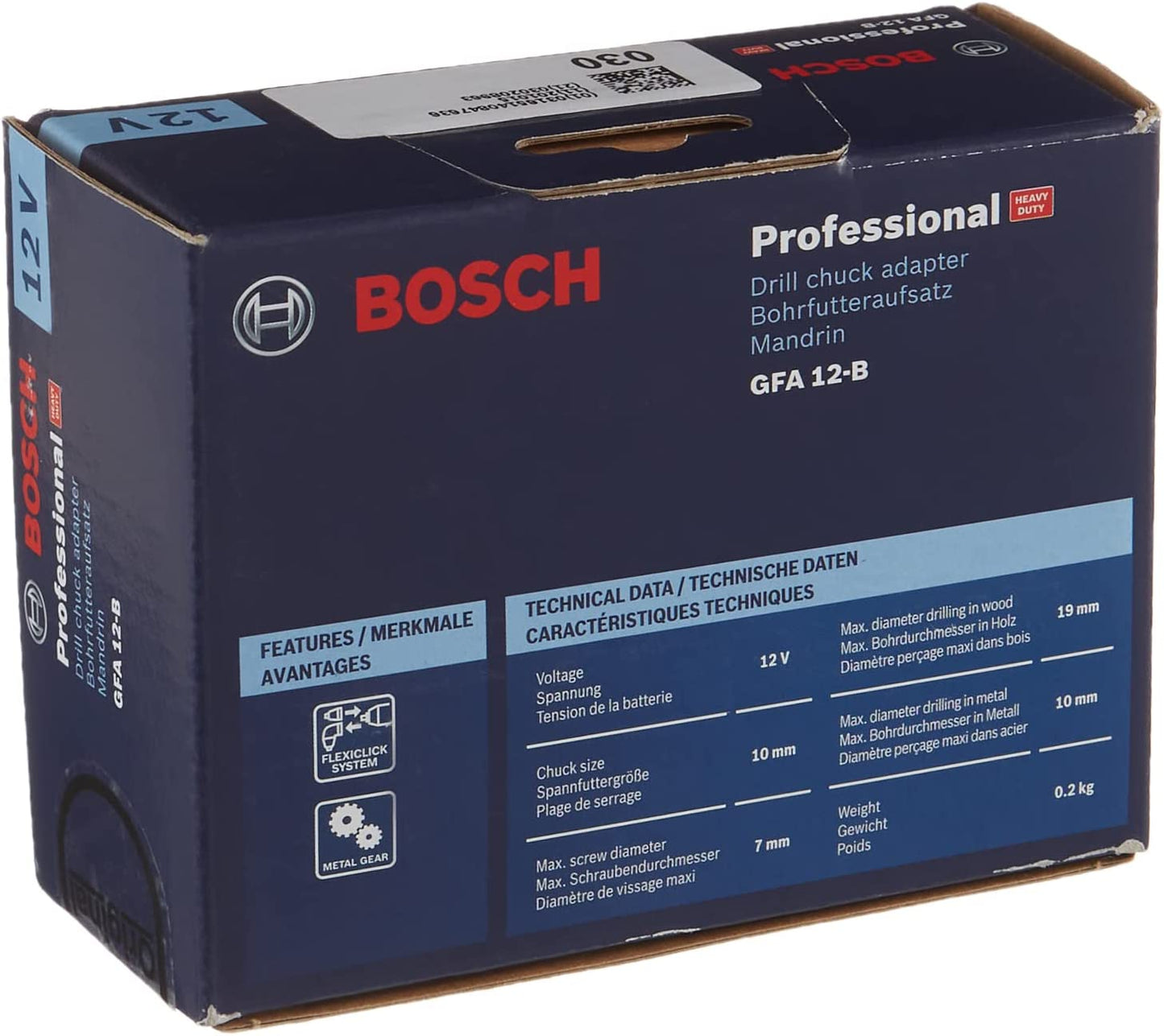 FlexiClick-Bohrfutteraufsatz GFA 12-B Professional