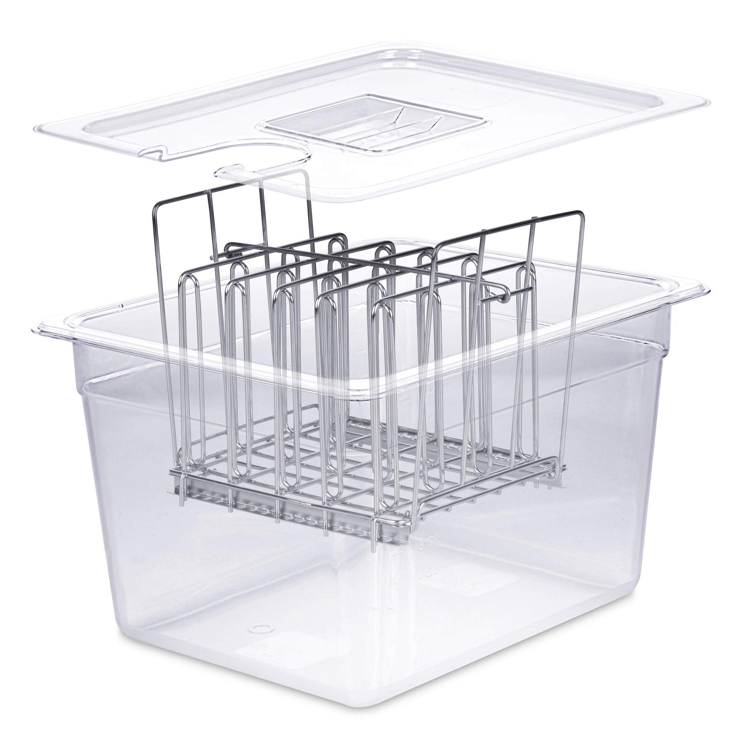 Sous Vide Behälter, 11 L, Gestell